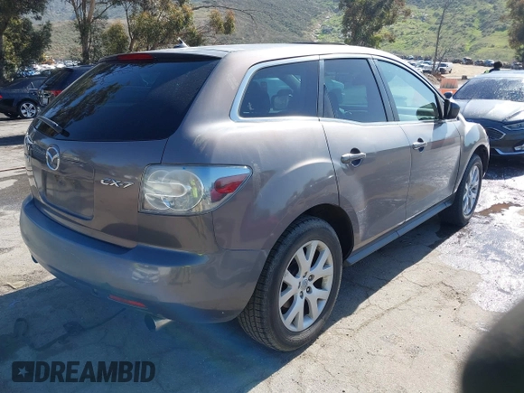 2007 Mazda CX-7 Grand Touring with VIN JM3ER29L670155450, listed as a IAAI auction lot 41928668 with 151,593 mi miles. Bid and sale history available at carsss.com. Image 4.