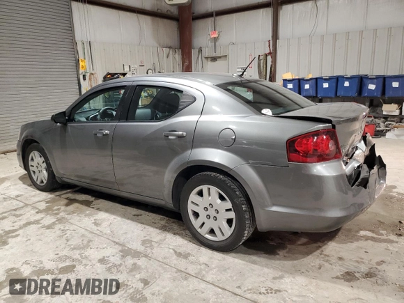 2013 Dodge Avenger with VIN 1C3CDZAB7DN653430, listed as a Copart auction lot 45714645 with 77,282 mi miles and Salvage Title. Bid and sale history available at DreamBid. Image 2.