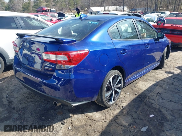 2023 Subaru Impreza Special Sports with VIN 4S3GKAM66P3603198, listed as a IAAI auction lot 41742498 with 40,310 mi miles and . Bid and sale history available at DreamBid. Image 4.