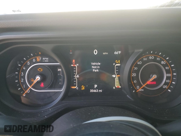 2024 Jeep Gladiator Sport с VIN 1C6JJTAG5RL113296, выставлен на аукционе Copart как лот 52172315 с пробегом 35 463 миль миль и Списание • Salvage title. История ставок и продаж доступна на DreamBid. Изображение 9.
