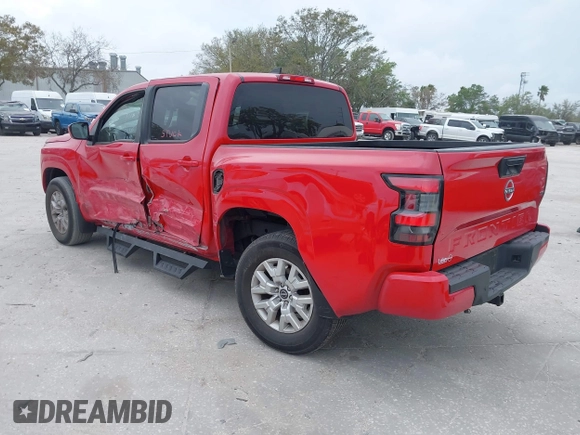 2022 Nissan Frontier SV with VIN 1N6ED1EJ7NN644412, listed as a IAAI auction lot 41730154 with 18,500 mi miles and . Bid and sale history available at DreamBid. Image 3.