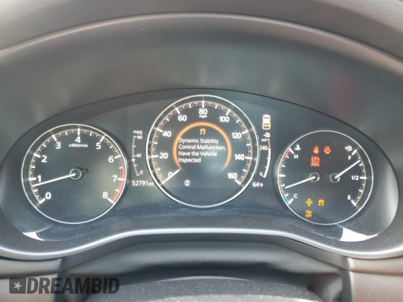 2022 Mazda 3 Premium with VIN JM1BPAML8N1511424, listed as a Copart auction lot 57108135 with 52,791 mi miles and Salvage title. Bid and sale history available at DreamBid. Image 9.