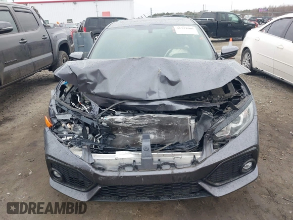 2019 Honda Civic Si z VIN 2HGFC1E52KH701117, wystawiony jako IAAI lot #41722505 z przebiegiem 64 085 mil mil oraz . Historia ofert i sprzedaży dostępna na DreamBid. Obrazek 12.