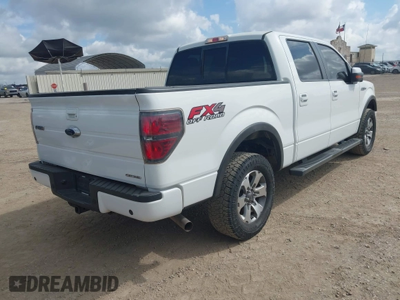 2013 Ford F-150 XL with VIN 1FTFW1EF6DKD30621, listed as a IAAI auction lot 42697693 with 136,228 mi miles and . Bid and sale history available at DreamBid. Image 4.