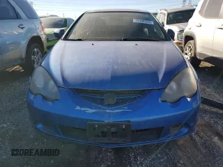 2006 Acura RSX with VIN JH4DC54826S017335, listed as a Copart auction lot 74480334 with 154,275 mi miles and Salvage Title. Bid and sale history available at carsss.com. Image 5.