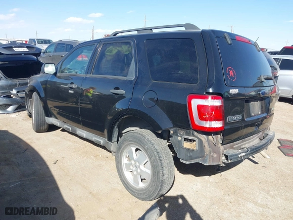 2010 Ford Escape XLT with VIN 1FMCU0DG1AKA15388, listed as a IAAI auction lot 41752399 with 189,655 mi miles. Bid and sale history available at carsss.com. Image 3.