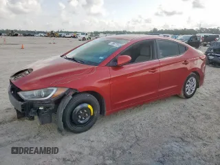2017 Hyundai Elantra SE z VIN 5NPD74LF8HH182338, wystawiony jako Copart lot #59677845 z przebiegiem 142 653 mil mil oraz Szkoda całkowita • Salvage title. Historia ofert i sprzedaży dostępna na DreamBid. Obrazek 1.