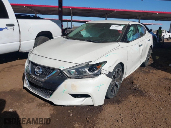 2018 Nissan Maxima SV with VIN 1N4AA6AP8JC386625, listed as a IAAI auction lot 41345154 with 44,441 mi miles and . Bid and sale history available at DreamBid. Image 17.