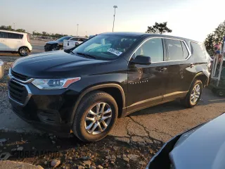 2020 Chevrolet Traverse LS with VIN 1GNERFKW9LJ100278, listed as a Copart auction lot 63697745 with 95,579 mi miles and Salvage title. Bid and sale history available at DreamBid. Image 1.