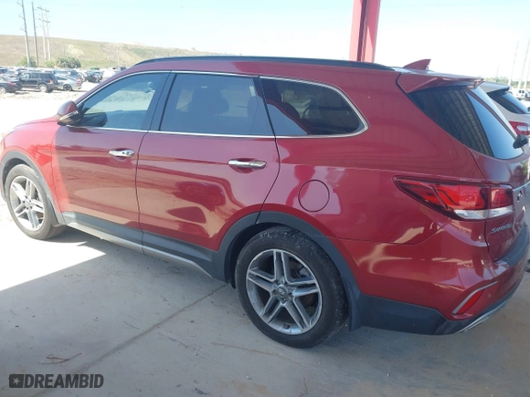 2017 Hyundai Santa Fe Limited Ultimate with VIN KM8SRDHF0HU252796, listed as a IAAI auction lot 42019749 with 122,066 mi miles. Bid and sale history available at carsss.com. Image 14.