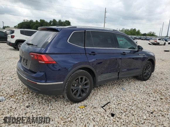2024 Volkswagen Tiguan SE with VIN 3VVNB7AX0RM156717, listed as a Copart auction lot 54706775 with 419 mi miles and Salvage title. Bid and sale history available at DreamBid. Image 3.