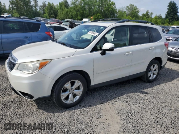 2014 Subaru Forester Touring с VIN JF2SJAPC5EH497987, выставлен на аукционе Copart как лот 60756495 с пробегом 66 060 миль миль и Списание • Salvage title. История ставок и продаж доступна на DreamBid. Изображение 1.