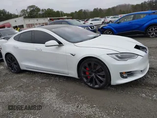 2020 Tesla Model S Long Range with VIN 5YJSA1E27LF370700, listed as a IAAI auction lot 41703463 with 26,024 mi miles and . Bid and sale history available at carsss.com. Image 13.