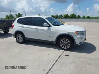 2014 BMW X3 xDrive28i z VIN 5UXWX9C56E0D37458, wystawiony jako IAAI lot #42738519 z przebiegiem 174 823 mil mil oraz . Historia ofert i sprzedaży dostępna na DreamBid. Obrazek 1.