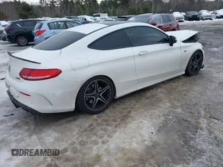 2017 Mercedes-Benz C 43 AMG with VIN WDDWJ6EB3HF436957, listed as a IAAI auction lot 41652591 with 50,916 mi miles and . Bid and sale history available at carsss.com. Image 4.