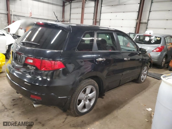 2007 Acura RDX with VIN 5J8TB18297A023026, listed as a Copart auction lot 82469844 with 138,571 mi miles and Salvage Title. Bid and sale history available at carsss.com. Image 3.