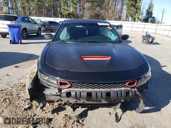 2018 Dodge Charger Daytona with VIN 2C3CDXCT4JH283018, listed as a Copart auction lot 48707905 with 121,624 mi miles and Salvage title. Bid and sale history available at DreamBid. Image 5.