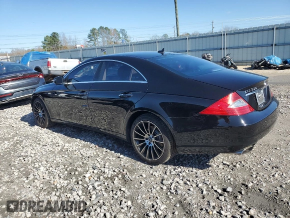 2009 Mercedes-Benz CLS-Class 5.5L with VIN WDDDJ72X89A153353, listed as a Copart auction lot 82364384 with 246,412 mi miles and Salvage Title. Bid and sale history available at carsss.com. Image 2.
