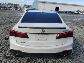 2019 Acura TLX w/A-Spec Pkg with VIN 19UUB2F6XKA003764, listed as a Copart auction lot 44175755 with 78,175 mi miles and Salvage Title. Bid and sale history available at carsss.com. Image 6.