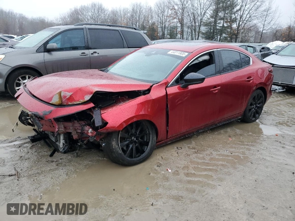 2021 Mazda 3 2.5 Turbo with VIN JM1BPBAY8M1337553, listed as a Copart auction lot 44011805 with Not Provided miles and Salvage Title. Bid and sale history available at DreamBid. Image 1.