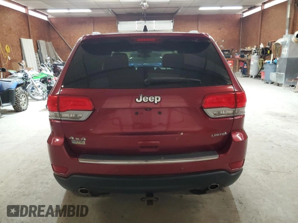 2014 Jeep Grand Cherokee Limited z VIN 1C4RJFBGXEC264110, wystawiony jako Copart lot #58466265 z przebiegiem 97 973 mil mil oraz Szkoda całkowita • Salvage title. Historia ofert i sprzedaży dostępna na DreamBid. Obrazek 6.