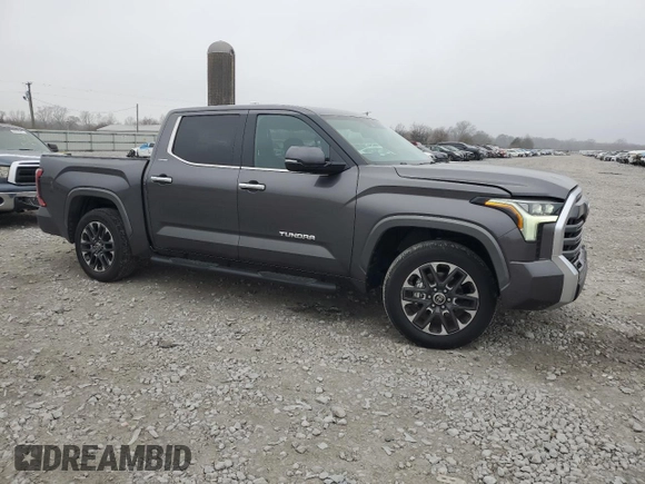 2022 Toyota Tundra Limited with VIN 5TFJA5AB6NX002476, listed as a Copart auction lot 44902235 with 48,571 mi miles and Salvage title. Bid and sale history available at DreamBid. Image 4.