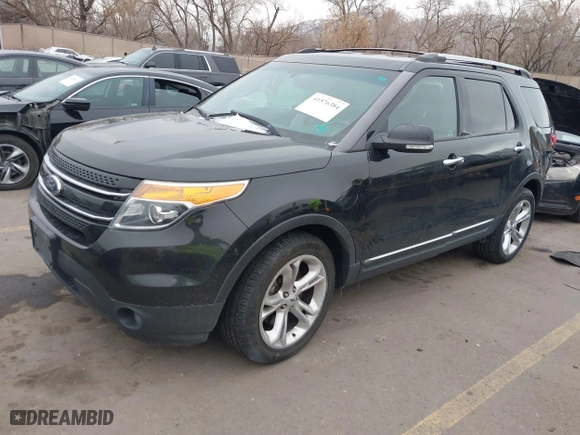 2015 Ford Explorer Limited with VIN 1FM5K8F80FGA10860, listed as a IAAI auction lot 41576384 with 173,533 mi miles. Bid and sale history available at carsss.com. Image 17.