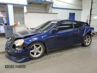 2002 Acura RSX Manual with VIN JH4DC53862C039120, listed as a Copart auction lot 71610304 with 240,505 mi miles and Salvage Title. Bid and sale history available at carsss.com. Image 1.