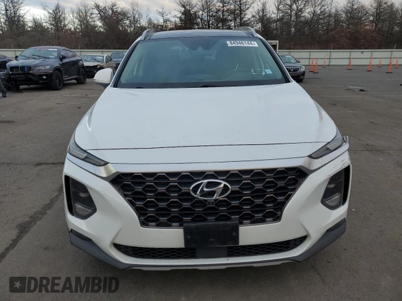 2019 Hyundai Santa Fe Ultimate with VIN 5NMS5CAD3KH037351, listed as a Copart auction lot 84946144 with 80,184 mi miles and Salvage Title. Bid and sale history available at carsss.com. Image 5.