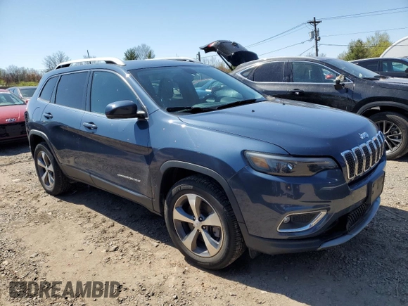2020 Jeep Cherokee Limited with VIN 1C4PJMDX8LD589144, listed as a Copart auction lot 51905305 with 33,172 mi miles and Salvage Title. Bid and sale history available at carsss.com. Image 4.