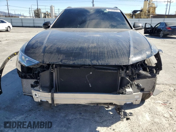 2024 Audi SQ8 Premium Plus with VIN WA1AWBF19RD005714, listed as a Copart auction lot 47320035 with 30,654 mi miles and Salvage Title. Bid and sale history available at DreamBid. Image 5.