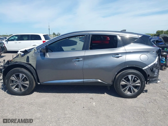 2023 Nissan Murano S with VIN 5N1AZ2AJ3PC137693, listed as a IAAI auction lot 41746971 with 26,324 mi miles. Bid and sale history available at carsss.com. Image 14.