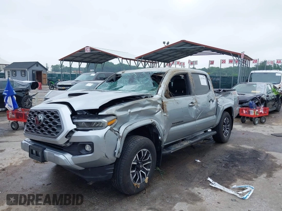 2023 Toyota Tacoma SR с VIN 3TMCZ5AN7PM571938, выставлен на аукционе IAAI как лот 42529584 с пробегом 20 877 миль миль и . История ставок и продаж доступна на DreamBid. Изображение 6.