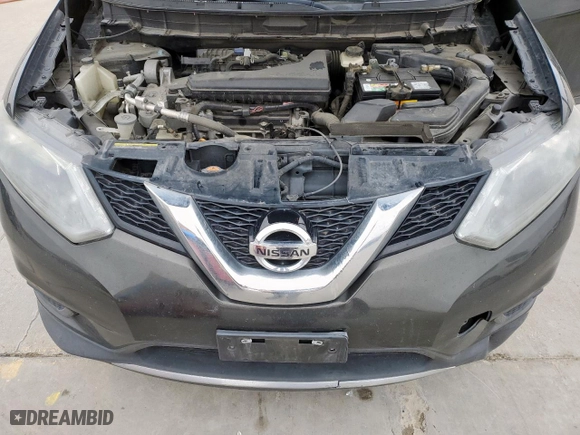 2016 Nissan Rogue SV with VIN 5N1AT2MN7GC848569, listed as a Copart auction lot 45812325 with 144,027 mi miles and Clean Title. Bid and sale history available at carsss.com. Image 12.
