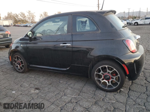 2015 FIAT 500 Turbo with VIN 3C3CFFHH1FT733473, listed as a Copart auction lot 86531054 with 96,923 mi miles and Clean Title. Bid and sale history available at carsss.com. Image 2.
