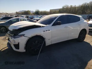 2019 Maserati Levante GranSport with VIN ZN661XUS1KX323509, listed as a Copart auction lot 80133154 with 35,059 mi miles and Salvage Title. Bid and sale history available at carsss.com. Image 1.