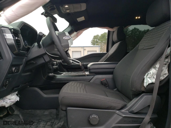 2022 Ford F-150 XL with VIN 1FTFW1E54NKD97002, listed as a Copart auction lot 50635305 with 22,177 mi miles and Salvage Title. Bid and sale history available at carsss.com. Image 7.