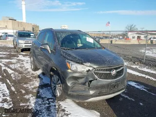 2018 Buick Encore Preferred with VIN KL4CJASB3JB573232, listed as a IAAI auction lot 41172204 with 58,760 mi miles. Bid and sale history available at carsss.com. Image 6.