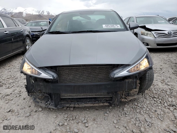 2019 Hyundai Elantra SE with VIN KMHD74LF9KU777403, listed as a Copart auction lot 48538675 with 63,489 mi miles and Salvage Title. Bid and sale history available at carsss.com. Image 5.