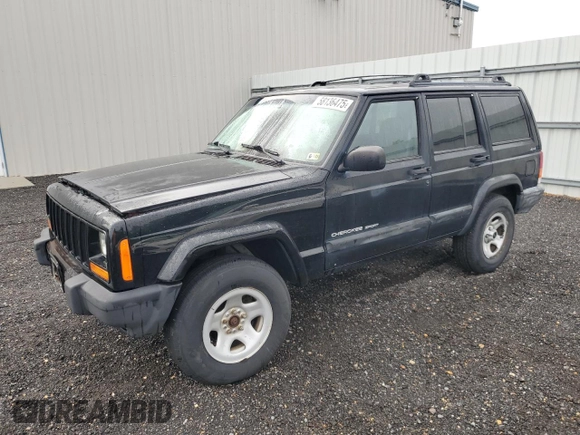 1999 Jeep Cherokee Sport with VIN 1J4FF68S8XL671341, listed as a Copart auction lot 58136475 with 139,848 mi miles and Salvage title. Bid and sale history available at DreamBid. Image 1.