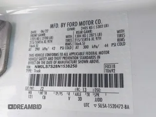 2022 Ford Transit Connect XL с VIN NM0LS7S28N1538250, выставлен на аукционе IAAI как лот 41934407 с пробегом 63 799 миль миль и . История ставок и продаж доступна на DreamBid. Изображение 9.