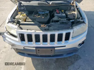 2011 Jeep Compass Limited with VIN 1J4NF5FB3BD257539, listed as a Copart auction lot 49238595 with 124,379 mi miles and Salvage Title. Bid and sale history available at carsss.com. Image 13.