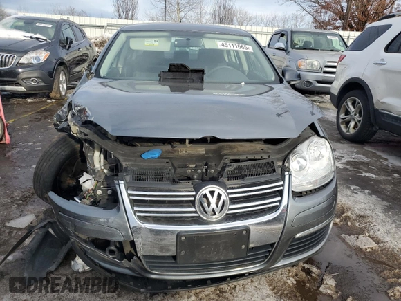 2010 Volkswagen Jetta Sedan S with VIN 3VWJZ7AJ2AM102311, listed as a Copart auction lot 45111665 with 120,796 mi miles and Salvage Title. Bid and sale history available at carsss.com. Image 5.