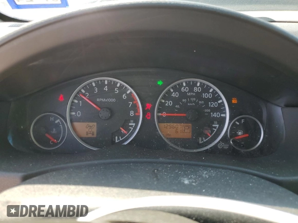 2010 Nissan Pathfinder SE with VIN 5N1AR1NB5AC602267, listed as a Copart auction lot 66125984 with 129,607 mi miles and Salvage Title. Bid and sale history available at carsss.com. Image 9.