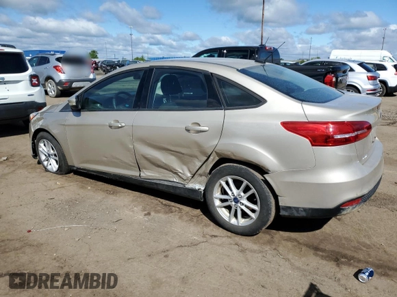 2017 Ford Focus SE with VIN 1FADP3F29HL315368, listed as a Copart auction lot 58375375 with 44,943 mi miles and Clean title. Bid and sale history available at DreamBid. Image 2.