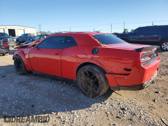 2019 Dodge Challenger R/T Scat Pack Widebody z VIN 2C3CDZFJ3KH694658, wystawiony jako Copart lot #81428584 z przebiegiem Nie podano mil oraz Szkoda całkowita • Salvage title. Historia ofert i sprzedaży dostępna na DreamBid. Obrazek 2.