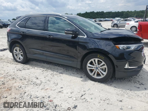 2019 Ford Edge SEL with VIN 2FMPK3J97KBB38221, listed as a Copart auction lot 63389305 with 96,269 mi miles and Salvage title. Bid and sale history available at DreamBid. Image 4.
