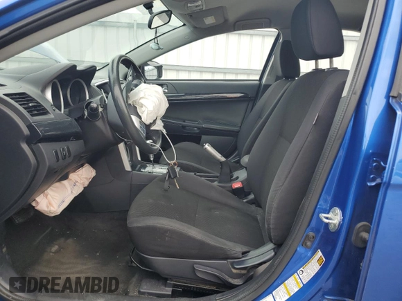2017 Mitsubishi Lancer ES with VIN JA32U2FU2HU000362, listed as a Copart auction lot 71821724 with 117,027 mi miles and Salvage Title. Bid and sale history available at DreamBid. Image 7.