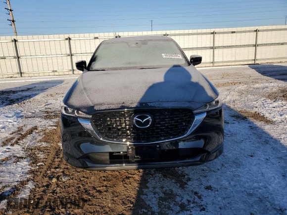 2025 Mazda CX-5 2.5 S Preferred Package with VIN JM3KFBCL2S0602983, listed as a Copart auction lot 46590395 with 457 mi miles and Salvage Title. Bid and sale history available at carsss.com. Image 5.