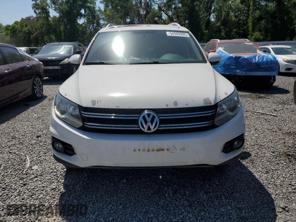 2012 Volkswagen Tiguan SEL with VIN WVGAV7AX1CW565512, listed as a Copart auction lot 54392885 with 152,608 mi miles and Clean Title. Bid and sale history available at DreamBid. Image 5.